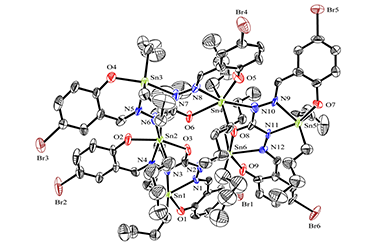 Synthesis, Structural Characterization, Fluorescence Properties and Herbicidal Activity of Bis(substituted salicylaldehyde) Carbohydrazide Dibutyltin Complexes 2011-3214